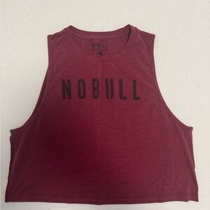 NOBULL Women's Maroon Muscle Tee